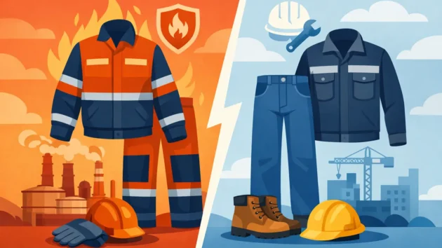 FR Clothing vs Standard Workwear: What’s Different?